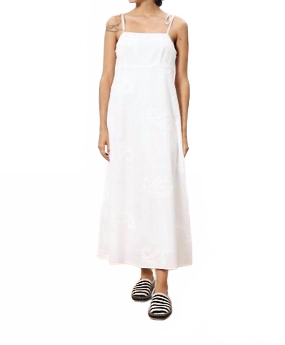NEW FRNCH nacera dress in white